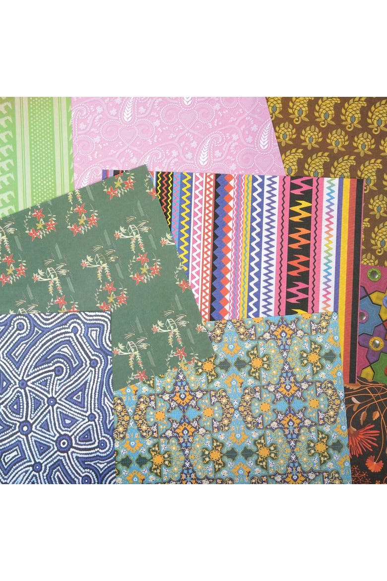 Around the World Textile Paper, Main, color, Multicolored