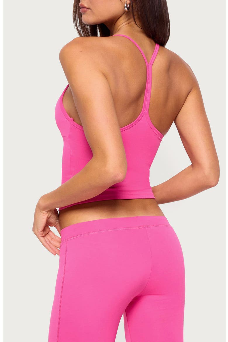 Dafni Scoop Neck Racerback Tank, Alternate, color, PINK