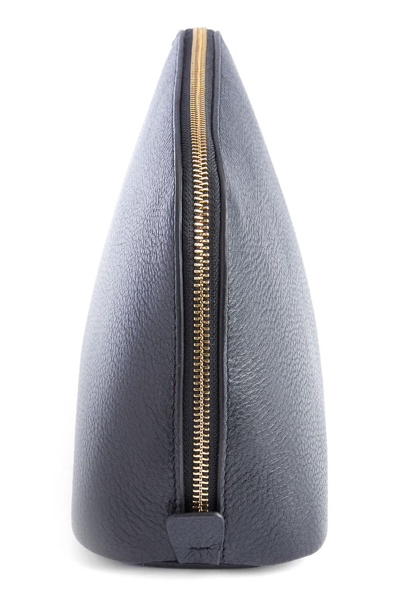 Signature Cosmetics Bag, Alternate, color, BLACK