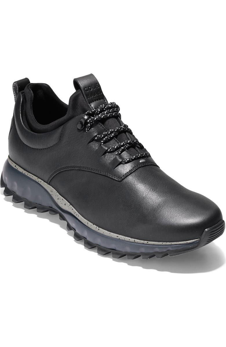 Cole Haan GrandExpløre All Terrain Waterproof Sneaker, Main, color, Black/ Ironstone Leather