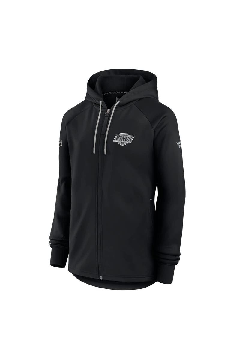 FANATICS Women's Fanatics  Black Los Angeles Kings Authentic Pro Rink Fleece Full-Zip Jacket, Alternate, color, 