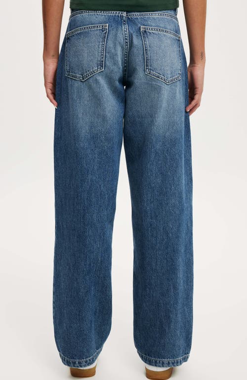 Cotton On Low Rise Straight Jean In Pure Blue