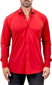 Maceoo Eins Marthy Contemporary Fit Button-Up Shirt