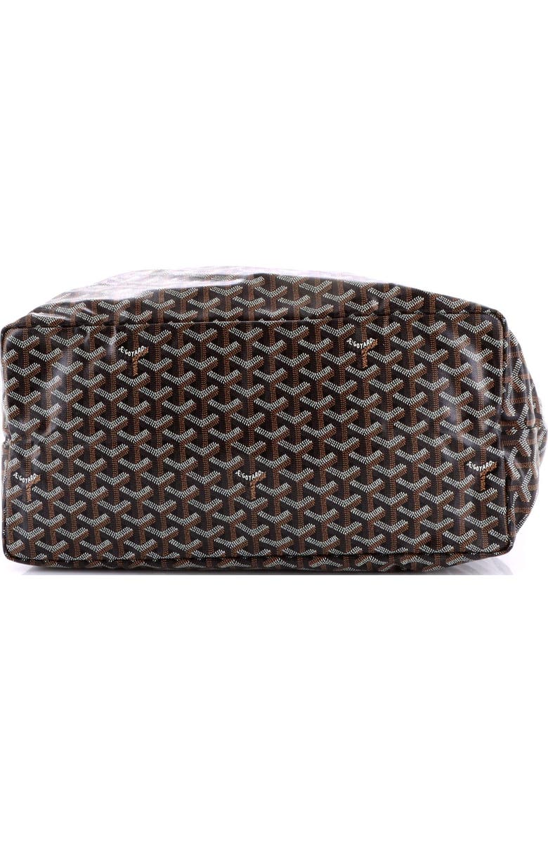 Pre-Owned Goyard Saint Louis Tote Coated Canvas GM, Alternate, color, Brown