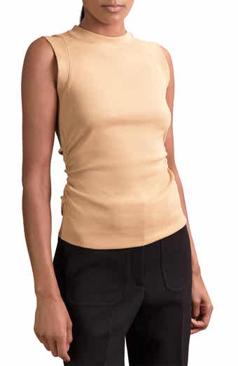 Trudy Ruched Rib Tank