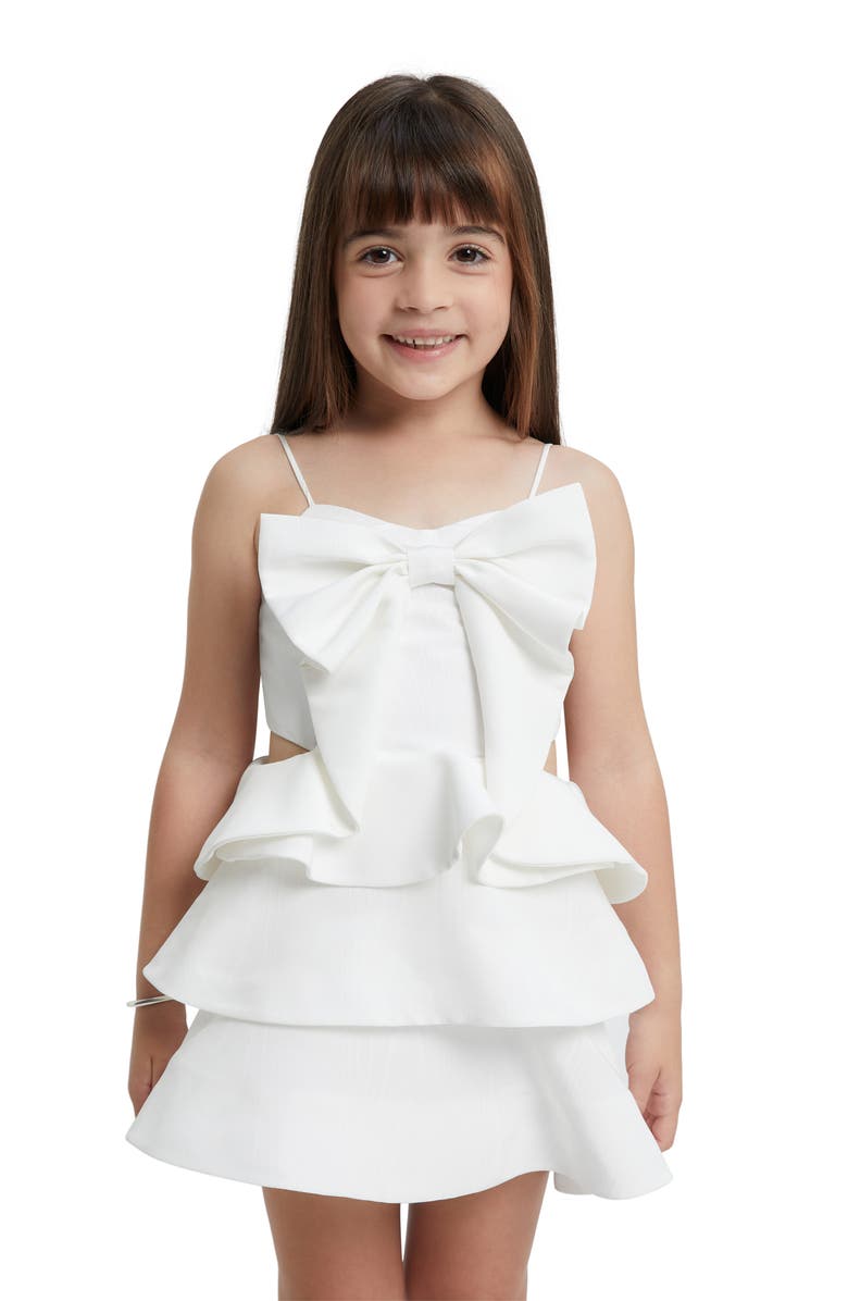 Bardot Junior Kids' Tulip Bow Party Dress, Alternate, color,