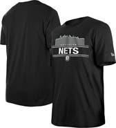 New Era Men's New Era Black Brooklyn Nets Localized T-Shirt