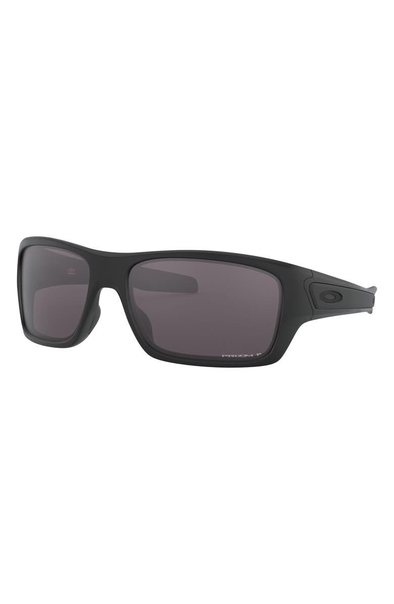 Oakley Turbine 65mm Polarized Sunglasses, Alternate, color,