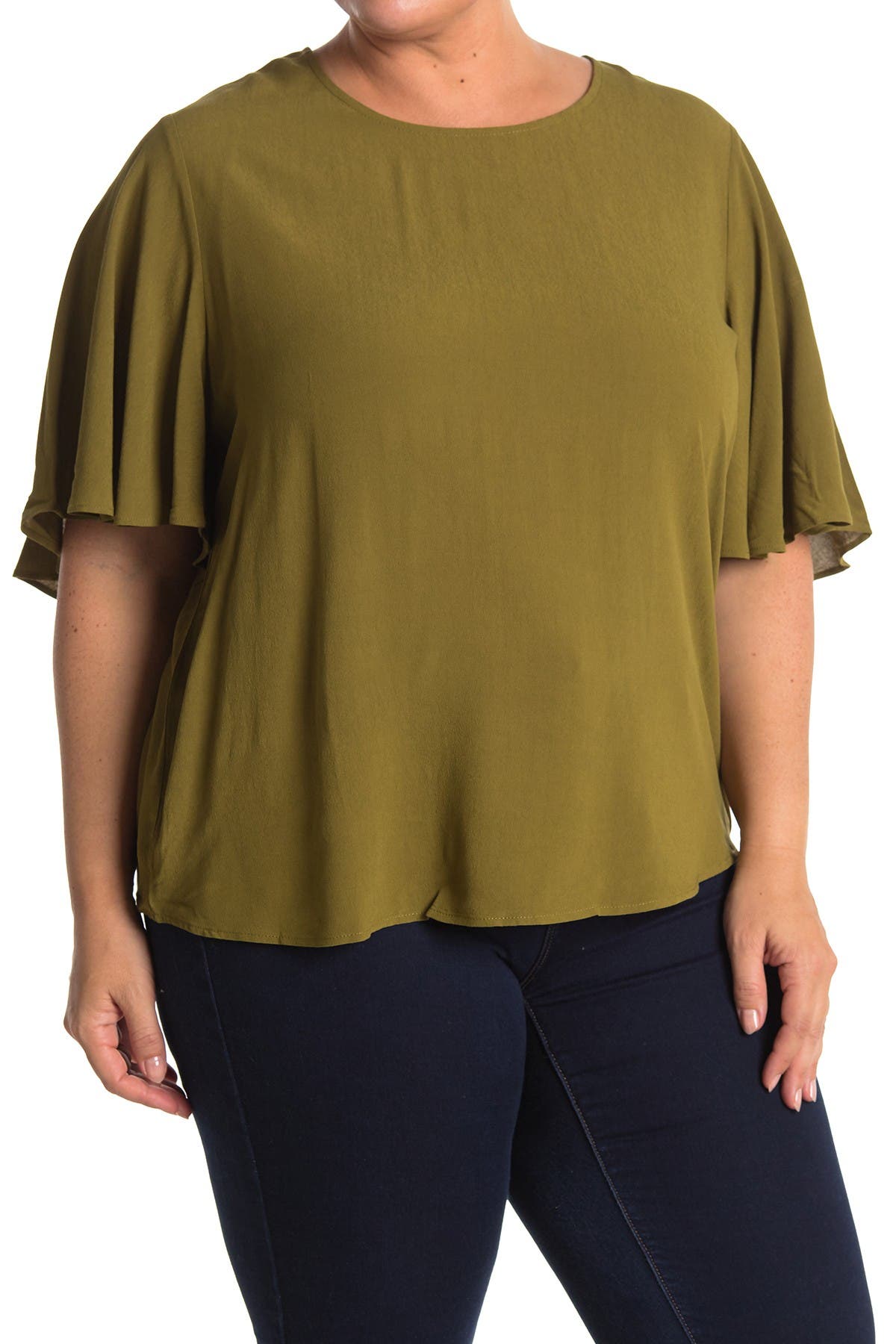 VERO MODA Flutter Sleeve Top (Women) | Nordstromrack