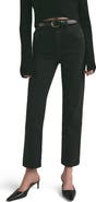 Favorite Daughter The Morgan Shortie High Waist Straight Leg Jeans
