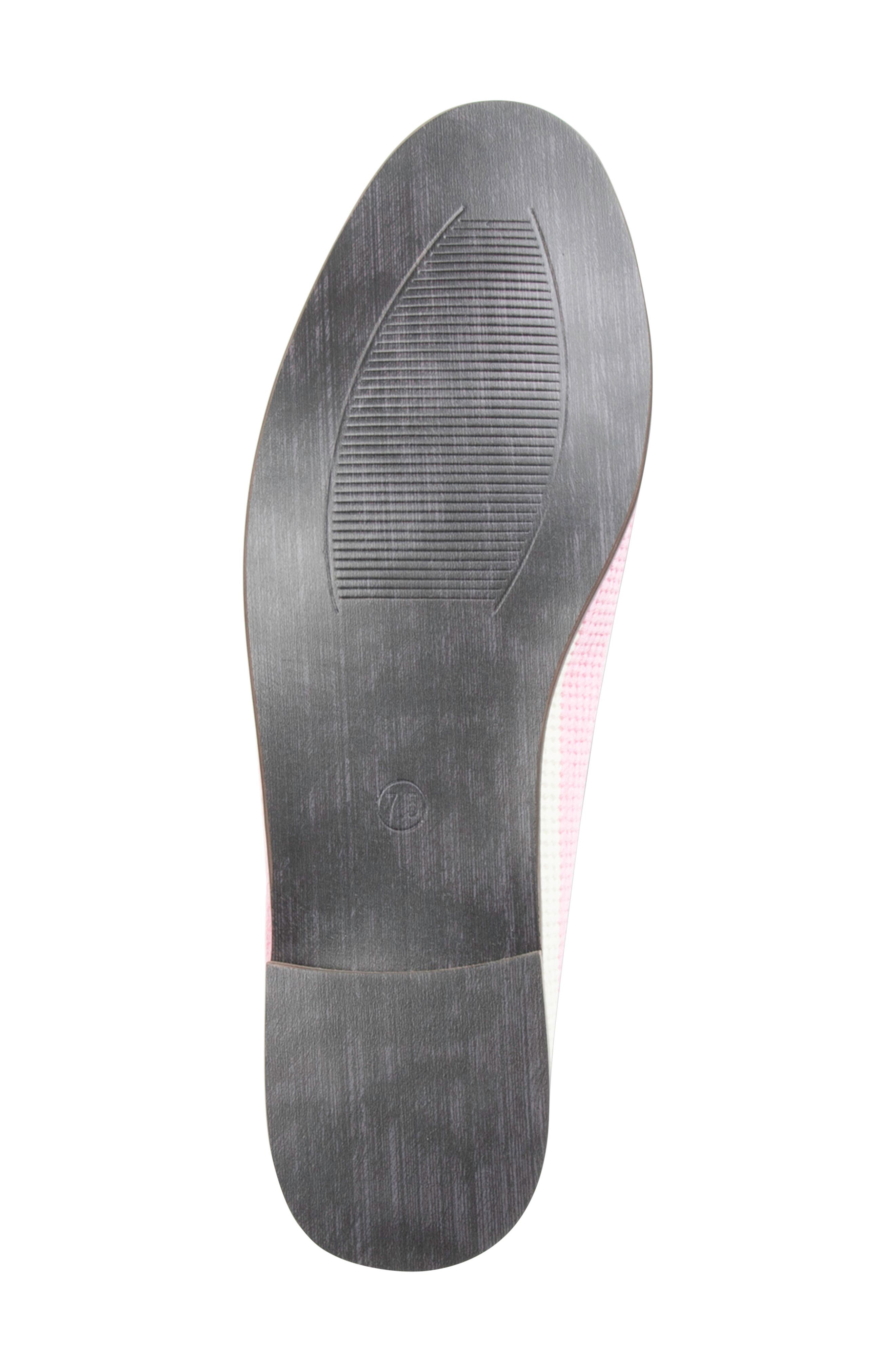 ByPaige Needlepoint Loafer, Alternate, color, Pink/Ivory Stripe