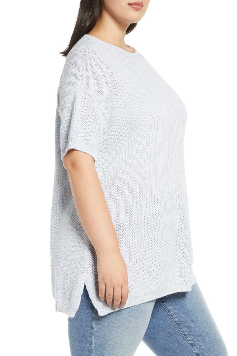 Crewneck Tunic Top, Alternate, color, RAIN