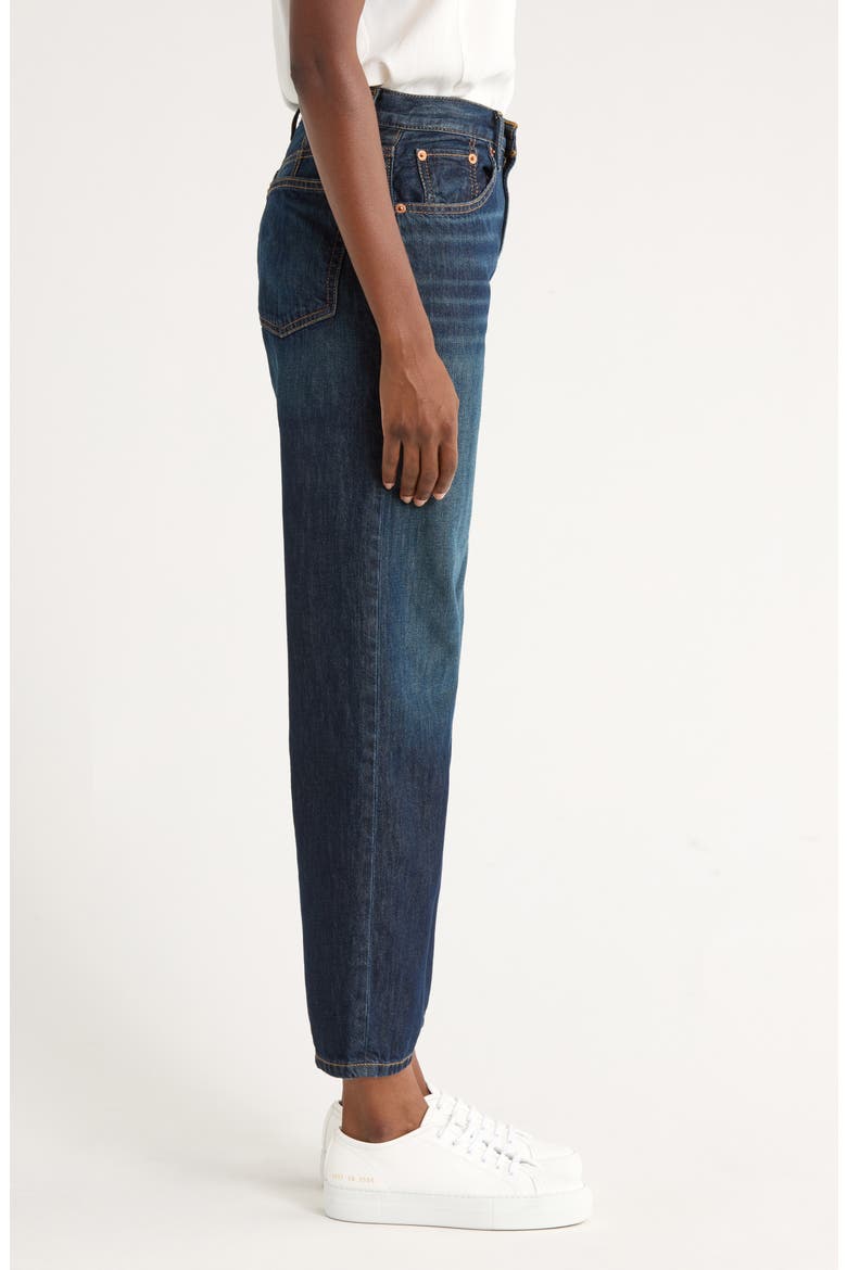 The Ollie Mid Rise Boyfriend Jeans, Alternate, color, BARELY WORN FLOW