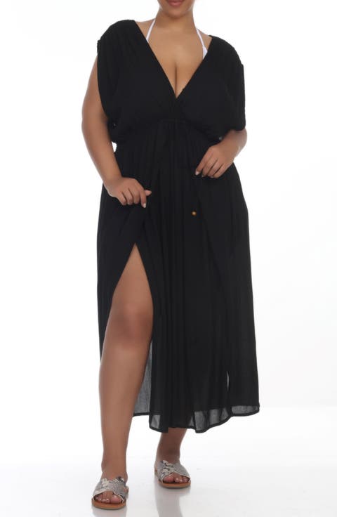 Maxi Cover Up Dress (Plus)