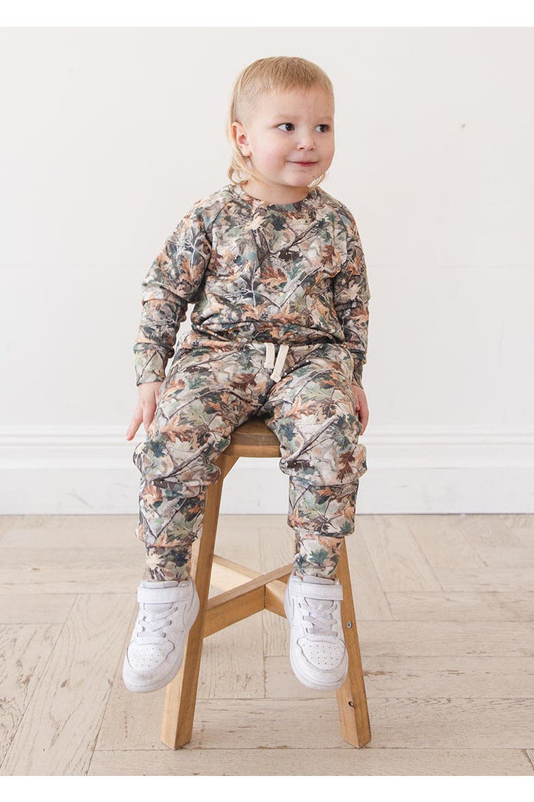 Sweatshirt and Jogger Set, Alternate, color, Classic Camo