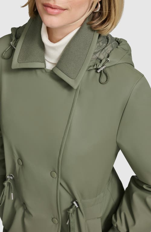 Andrew Marc Finley Coat In Sage