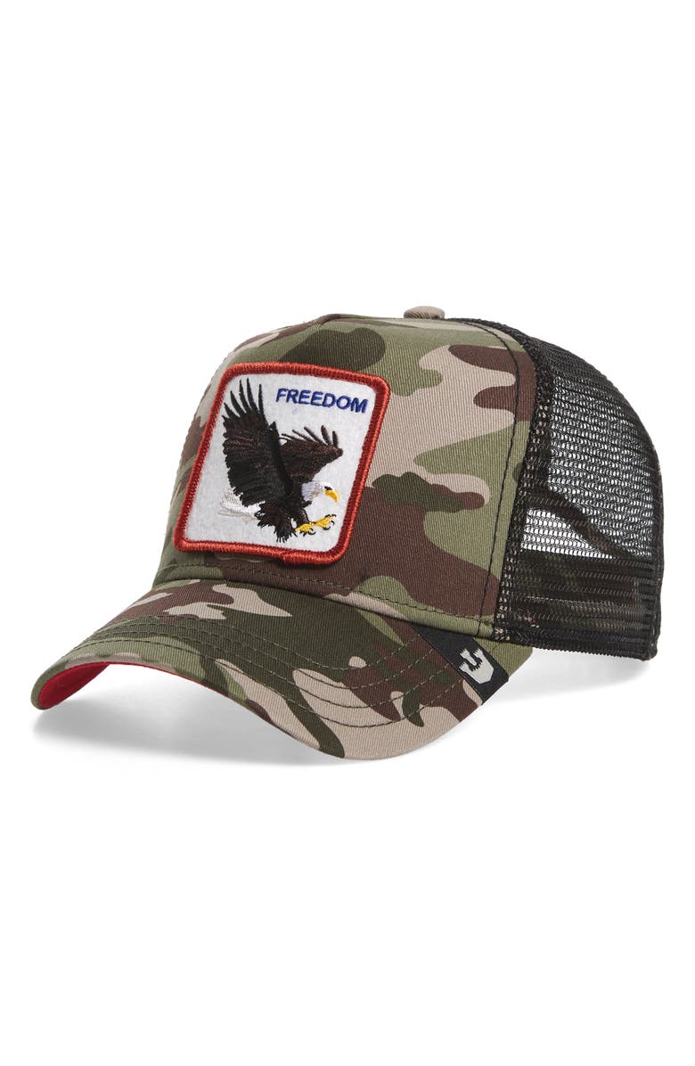 Goorin Bros. Freedom Trucker Hat, Main, color,