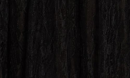 Alice And Olivia Alice + Olivia Delia Ruffle Long Sleeve Dress In Black