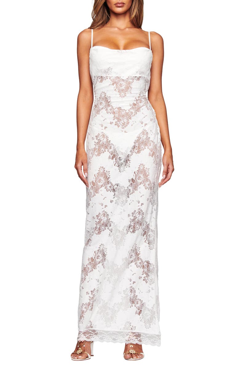 I.AM.GIA Leona Lace Maxi Dress, Main, color,
