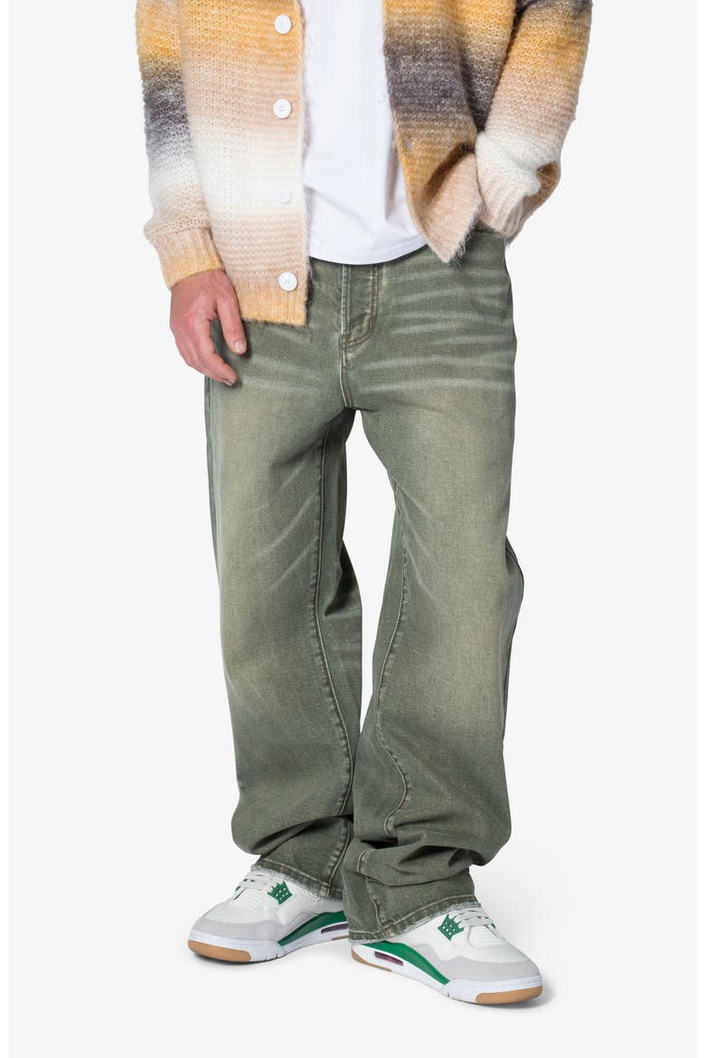 Ultra Baggy Jeans, Alternate, color, MOSS