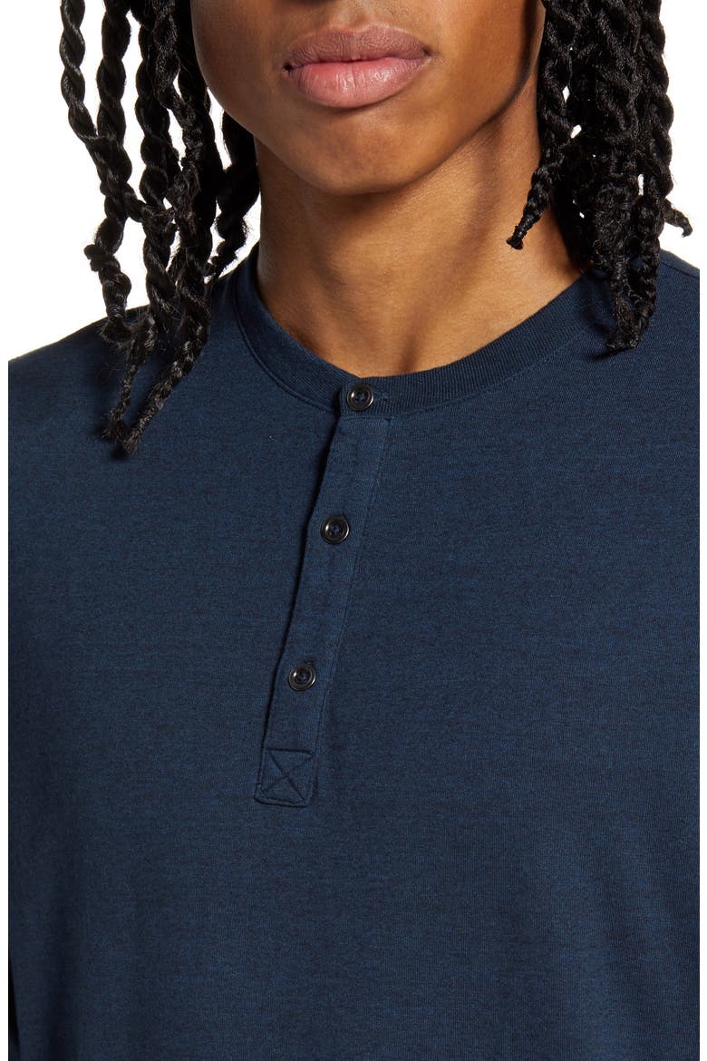 Long Sleeve Henley, Alternate, color, MIDNIGHT