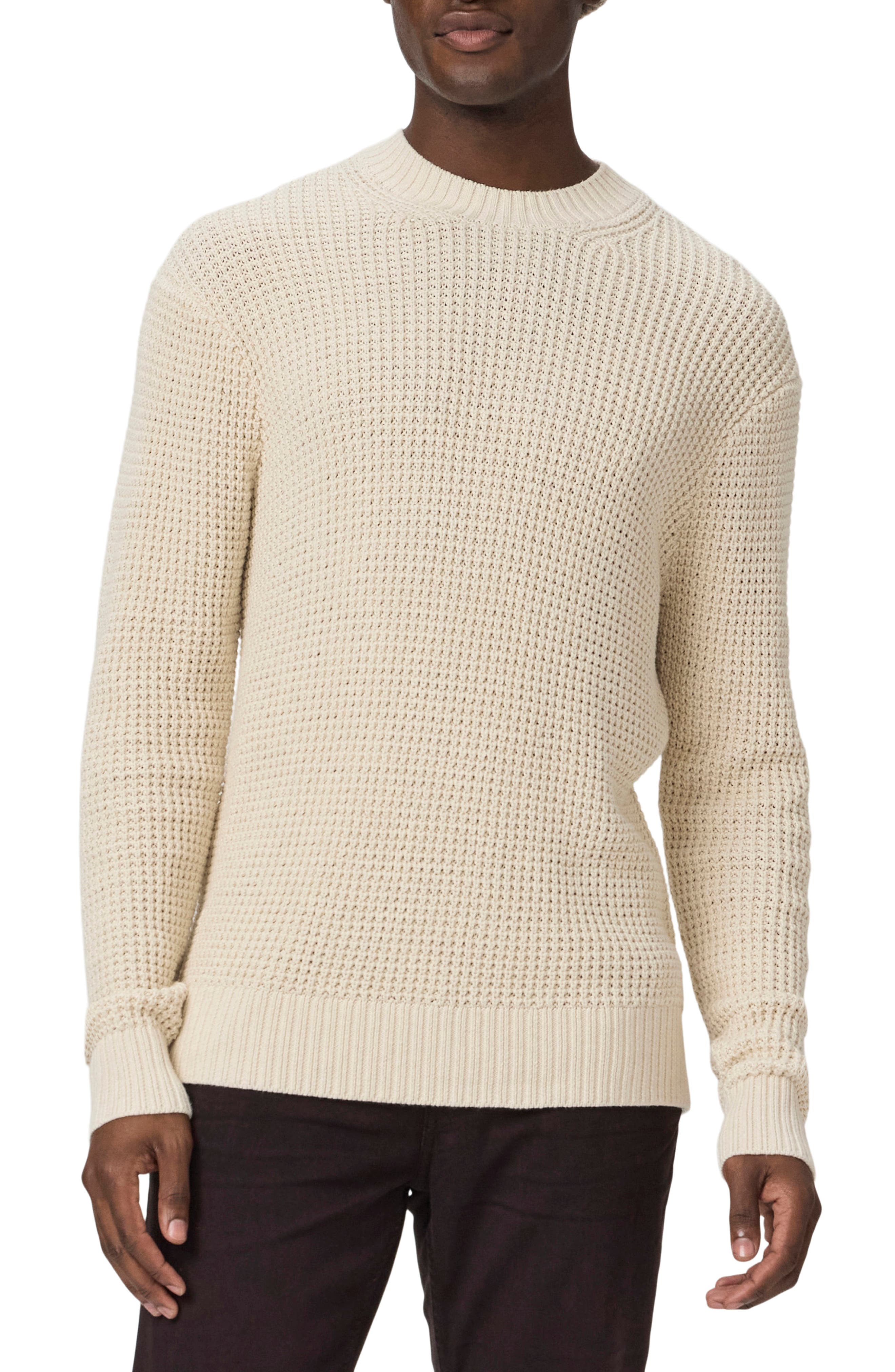 PAIGE Mylo Waffle Organic Cotton Sweater