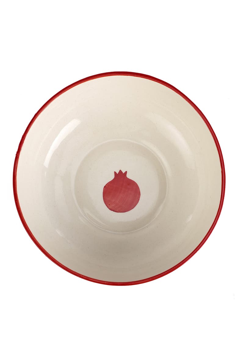 The Anaar Set of 2 Bowls, Alternate, color, RED