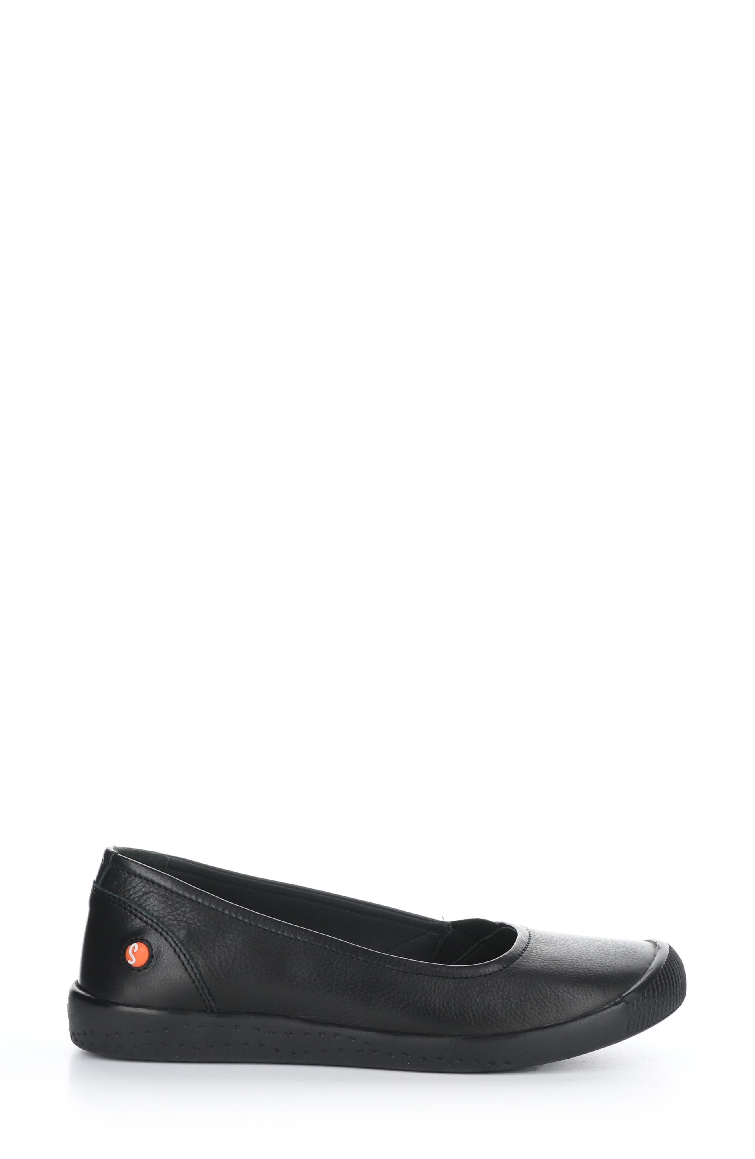 Softinos by Fly London Fly London Ilsa Ballet Flat, Alternate, color, 008 Black Smooth Lea