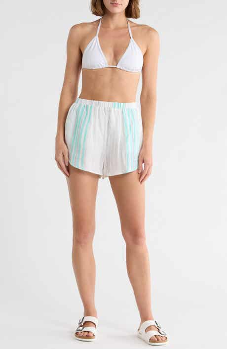 Vitamin A® Tallows Linen Cover-Up Shorts