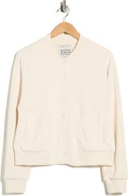Scotch & Soda Jersey Bomber Jacket