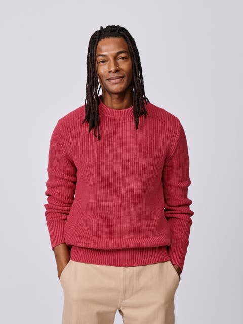 Martin Ribbed Crew Neck Sweater