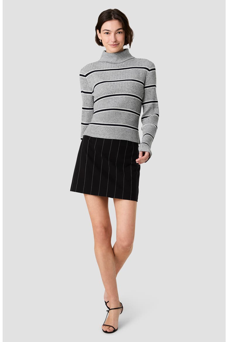 Mason Varsity Striped Turtleneck Sweater, Alternate, color, MASON KNIT STRIPE