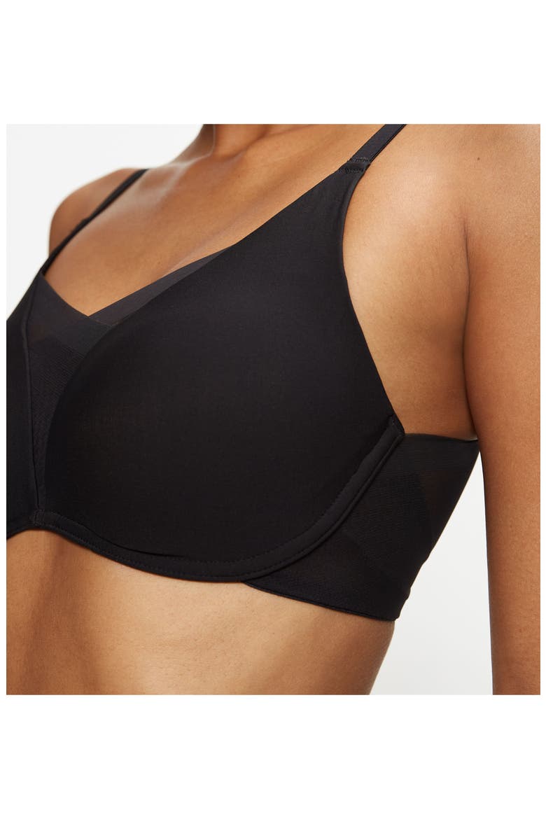 Shape Smart Wireless Bra, Alternate, color, Black