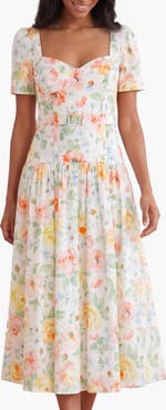 Needle & Thread Sienna Rose Cotton Ballerina Dress