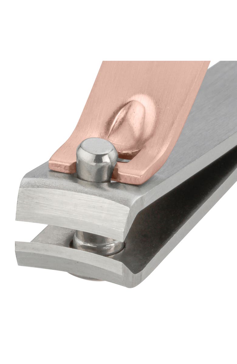TWEEZERMAN Rose Gold Combo 2-Pack Nail Clipper Set, Alternate, color,