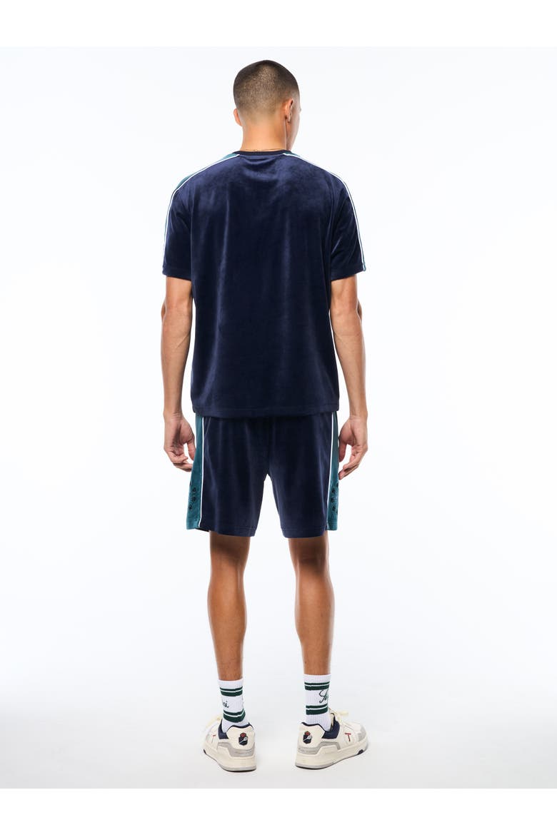 Cresta Velour Pocket T-Shirt, Alternate, color, MARITIME BLUE