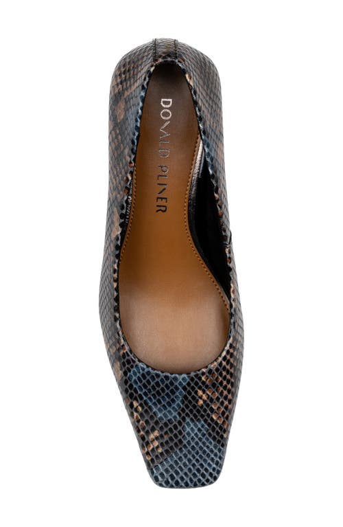 Donald Pliner Kimbra Square Toe Pump In Black