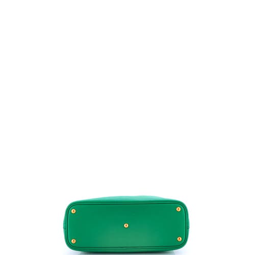 Pre-owned Hermes Hermes Bolide Bag Swift 27 In Green