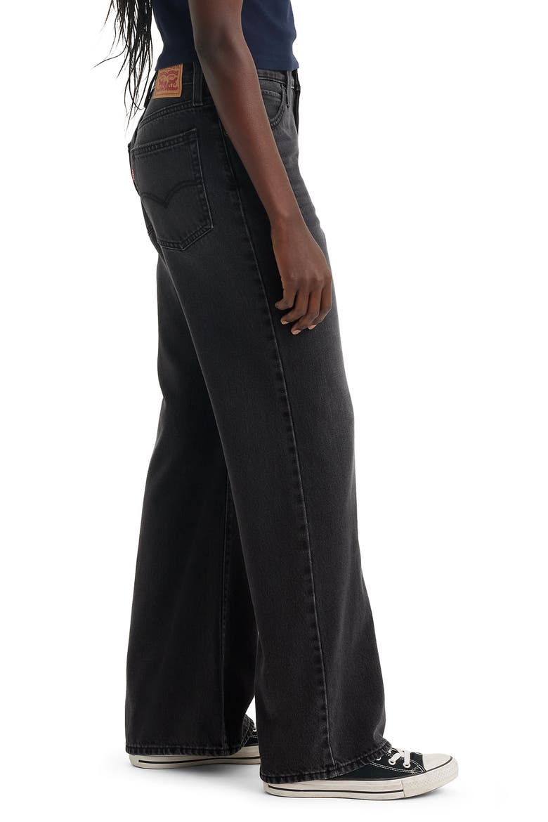 '94 Mid Rise Baggy Bootcut Jeans, Alternate, color, WANDERING SPIRIT CLEAN