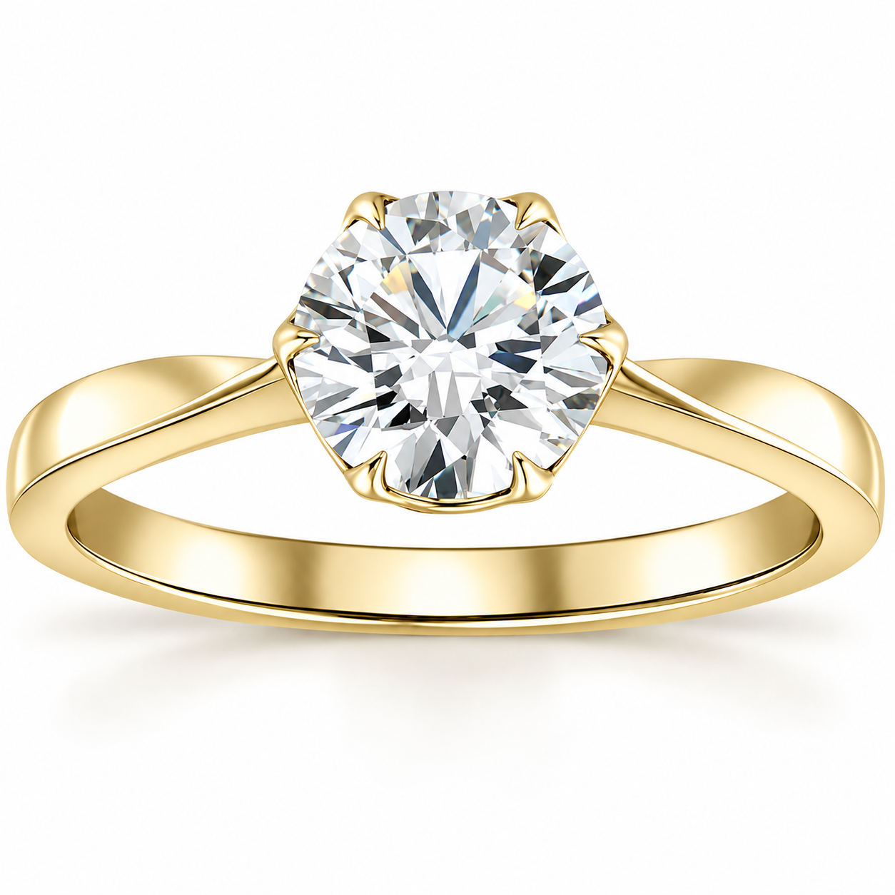14k Yellow Gold