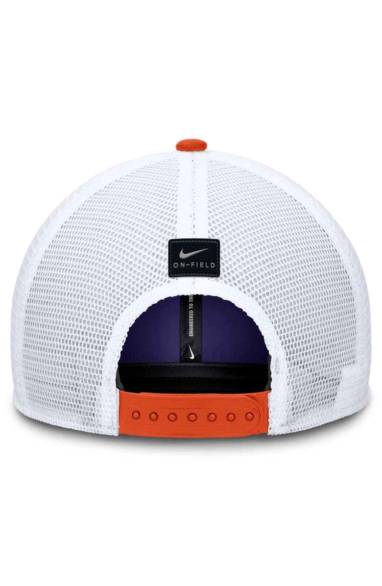 Nike Men's Nike  Purple Clemson Tigers Stretch-Snap Adjustable Trucker Hat, Alternate, color, 