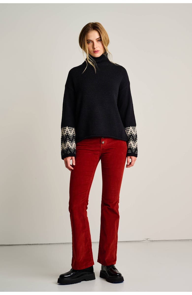 Lisa Todd Wonderland Sweater, Alternate, color, Black