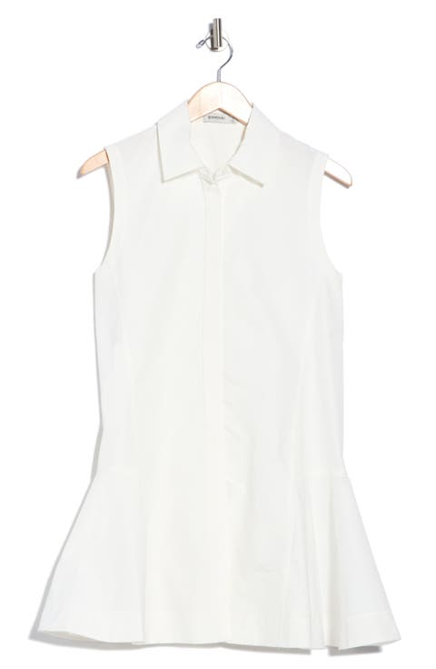 Maggy Pleated Sleeveless Minidress