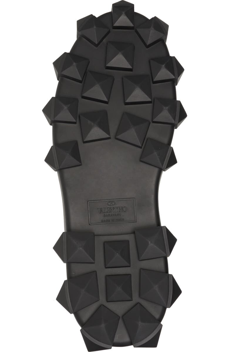 Valentino Garavani Trackstud Combat Boot, Alternate, color,