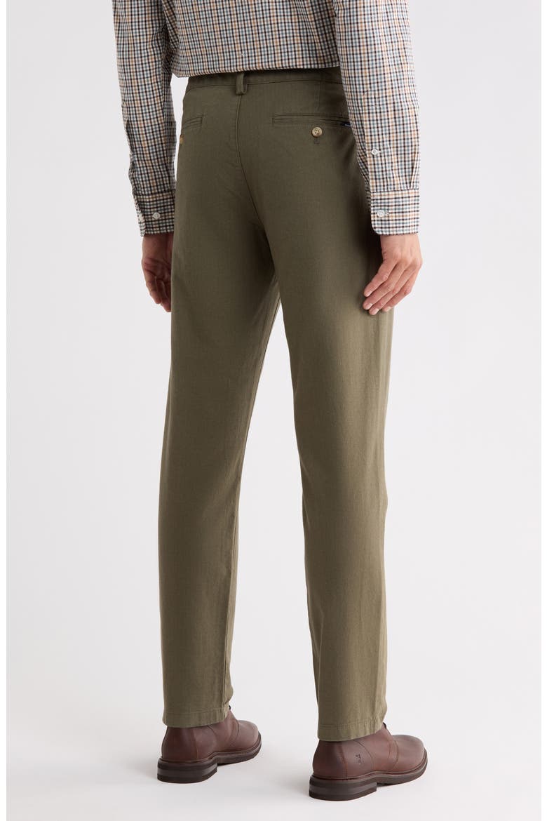 Slim Soft Brushed Chinos, Alternate, color, FOREST NIGHT