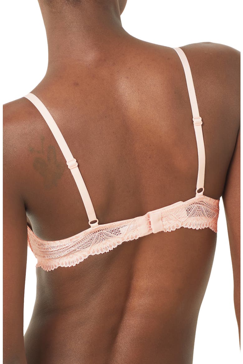 Idole No. 4 Underwire Demi Bra, Alternate, color, POWDER PINK