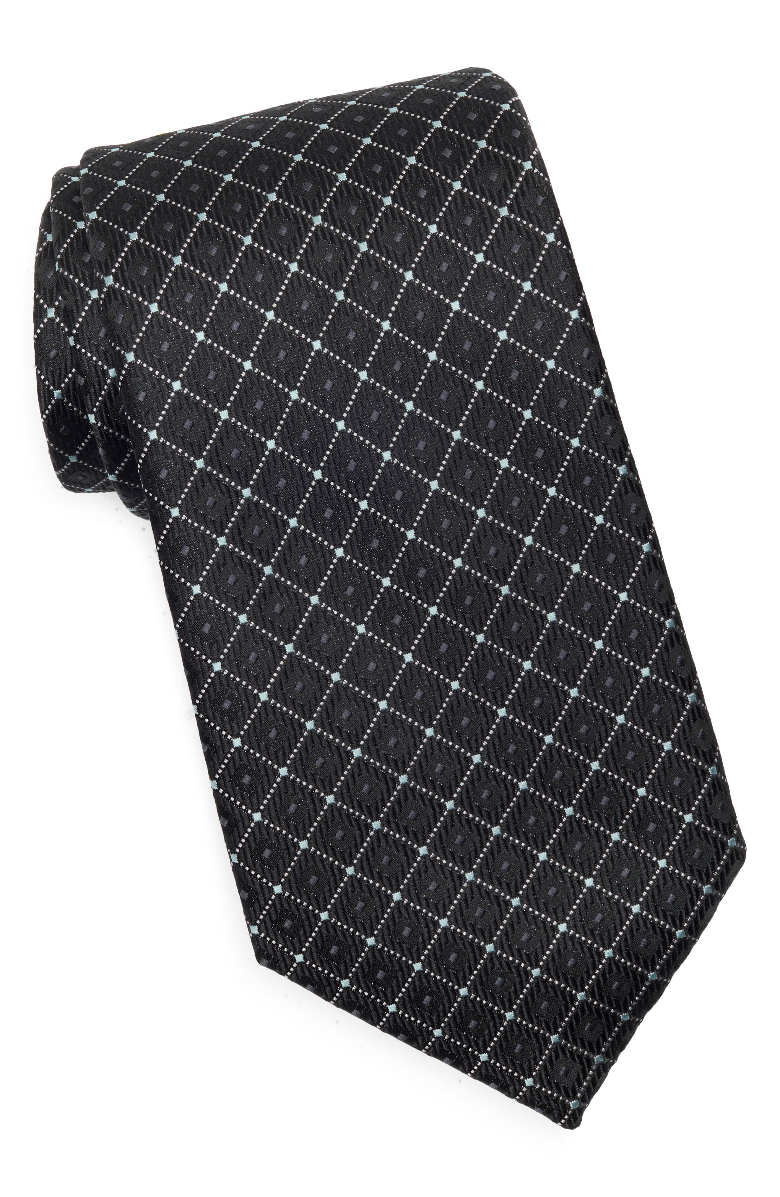 Michael Kors Bocca Neat Satin Tie