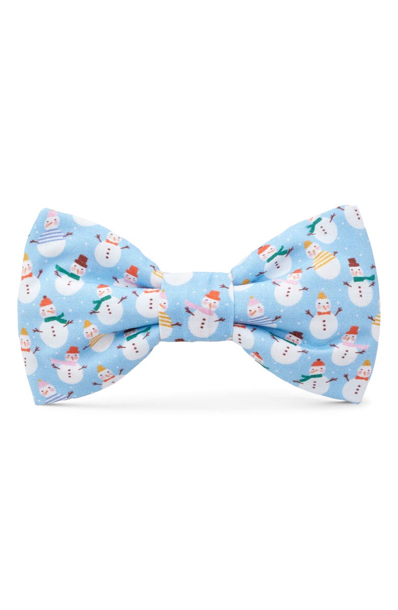 The Foggy Dog Dog Bow Tie, Main, color, Frosty Friends