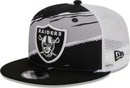 New Era Men's New Era Black Las Vegas Raiders  Tear Trucker 9FIFTY Snapback Hat