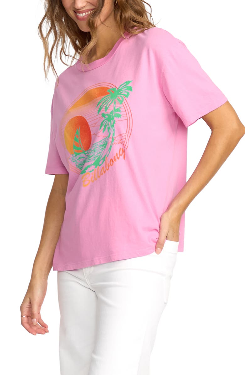 Billabong Bright New Day Cotton Graphic T-Shirt, Alternate, color, 
